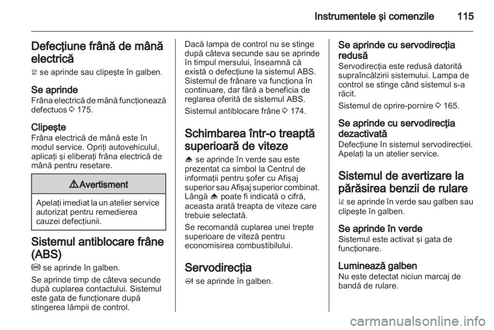 OPEL ZAFIRA TOURER 2012  Manual de utilizare (in Romanian) 