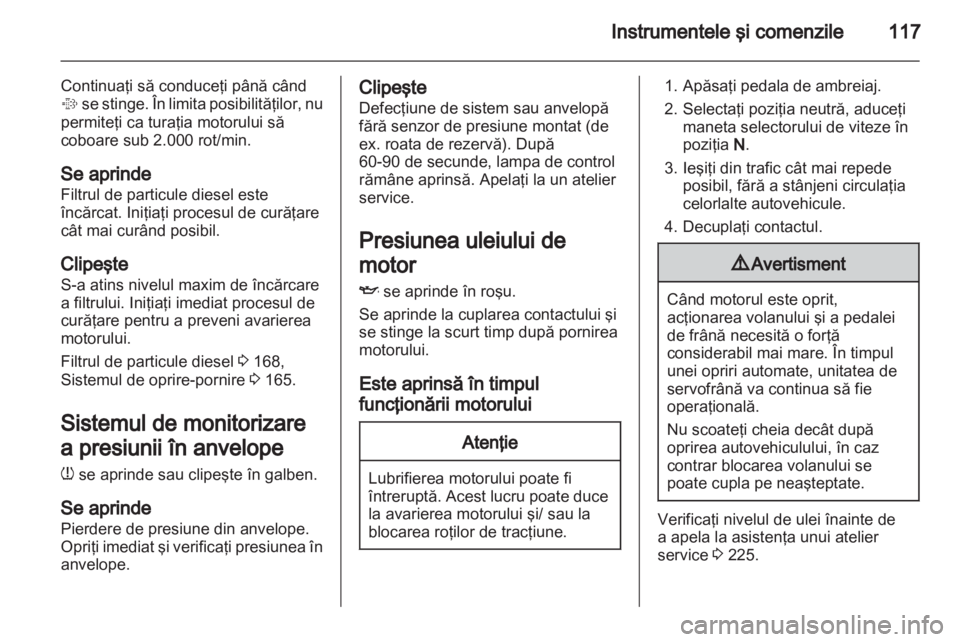 OPEL ZAFIRA TOURER 2012  Manual de utilizare (in Romanian) 