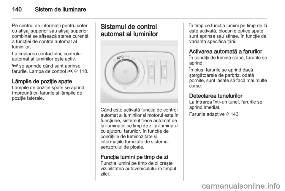 OPEL ZAFIRA TOURER 2012  Manual de utilizare (in Romanian) 