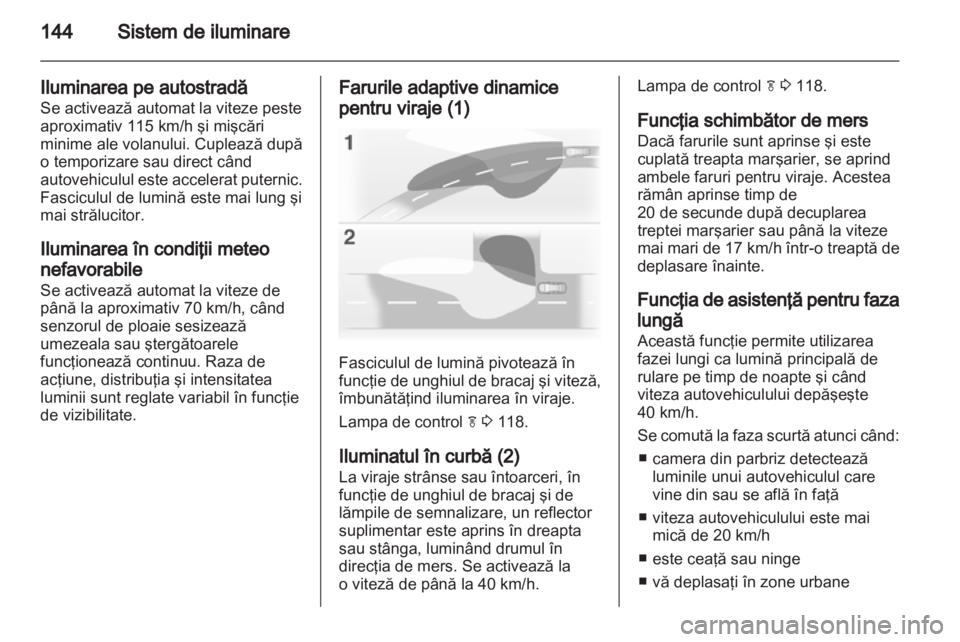 OPEL ZAFIRA TOURER 2012  Manual de utilizare (in Romanian) 