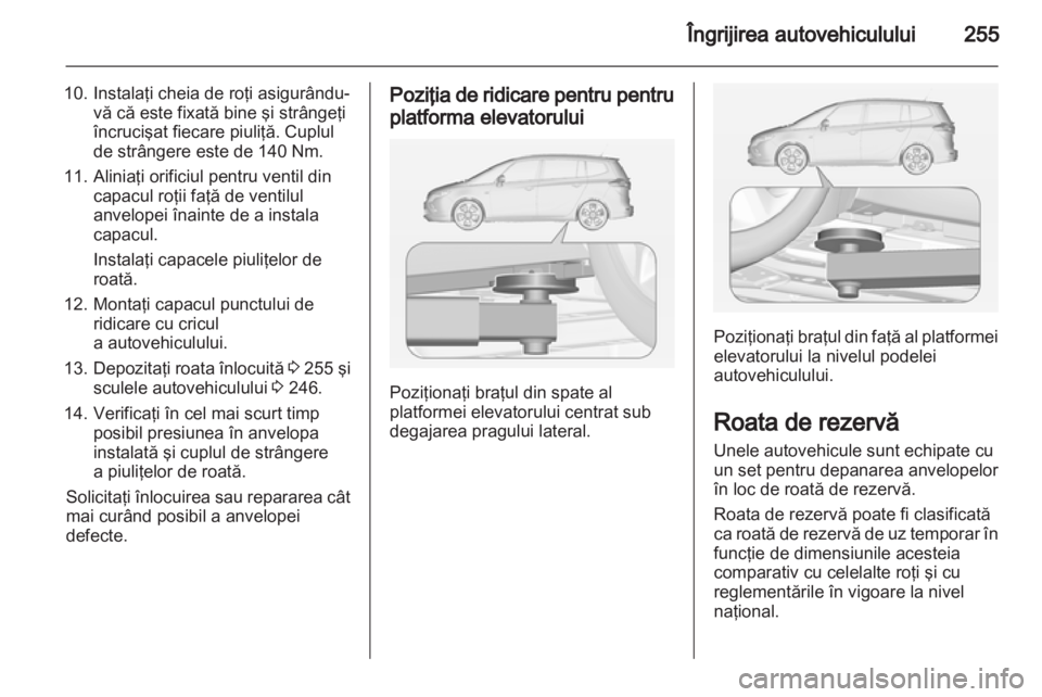 OPEL ZAFIRA TOURER 2012 Manual de utilizare (in Romanian) OPEL ZAFIRA TOURER 2012 Manual de utilizare (in Romanian)