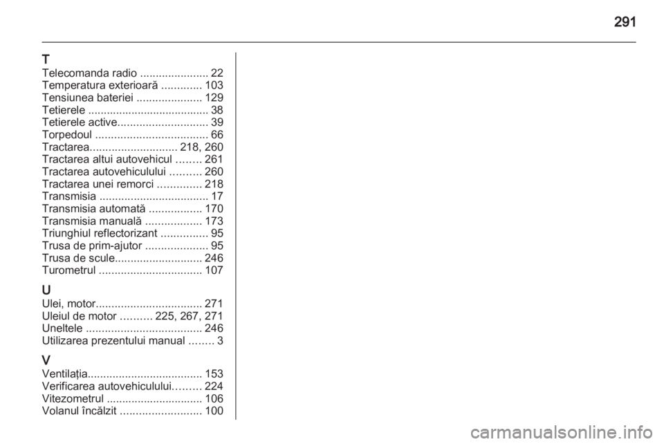 OPEL ZAFIRA TOURER 2012  Manual de utilizare (in Romanian) 