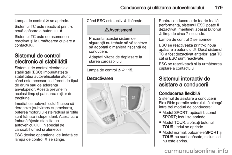 OPEL ZAFIRA TOURER 2013  Manual de utilizare (in Romanian) 