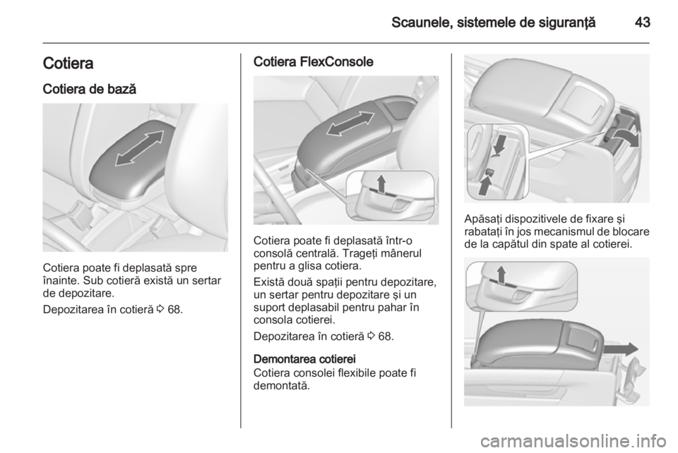 OPEL ZAFIRA TOURER 2013  Manual de utilizare (in Romanian) 