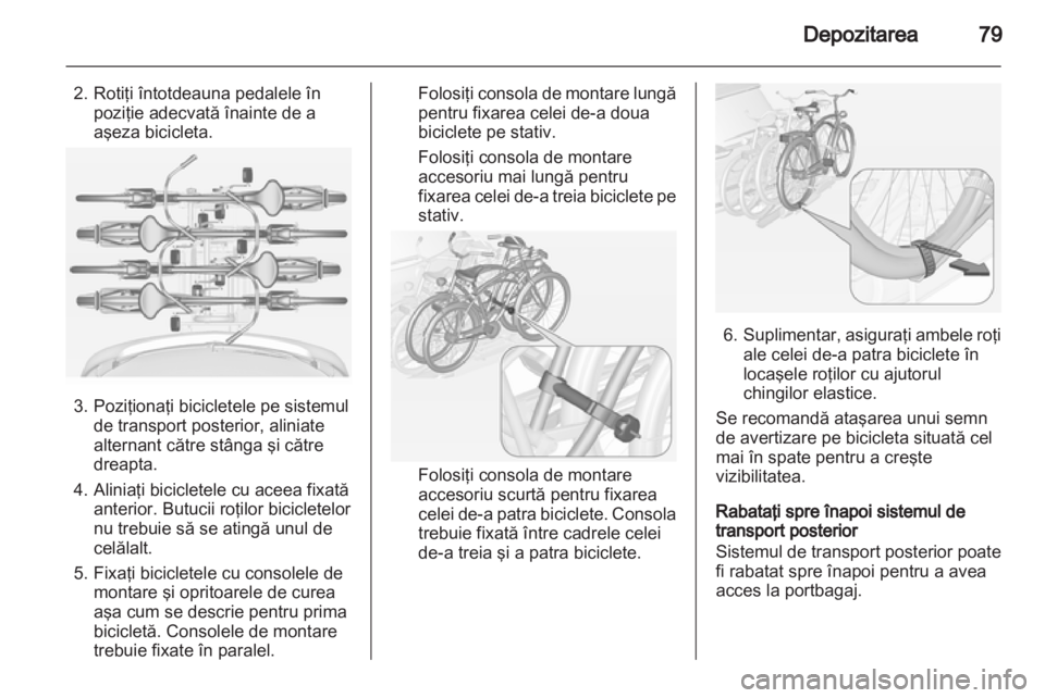 OPEL ZAFIRA TOURER 2013.5  Manual de utilizare (in Romanian) 