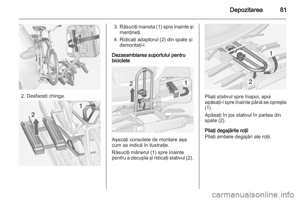 OPEL ZAFIRA TOURER 2013.5  Manual de utilizare (in Romanian) 