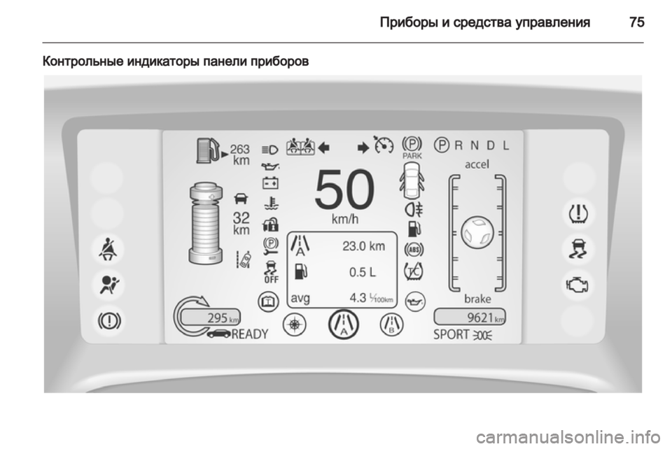 OPEL AMPERA 2013 Инструкция по эксплуатации (in Russian) OPEL AMPERA 2013 Инструкция по эксплуатации (in Russian)