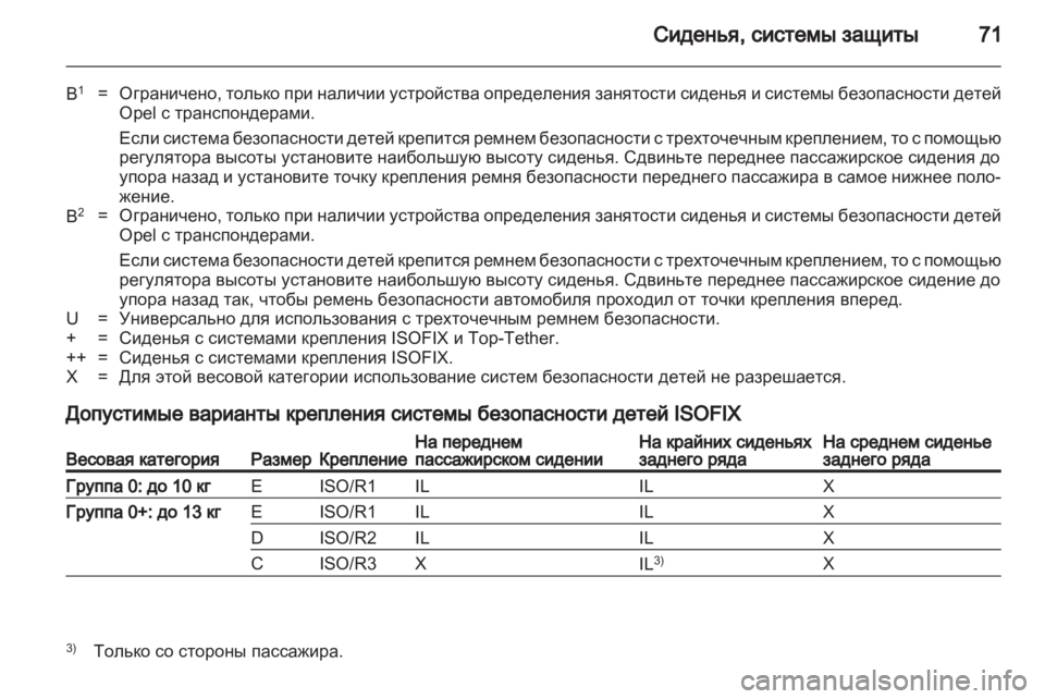 OPEL ASTRA H 2013 Инструкция по эксплуатации (in Russian) OPEL ASTRA H 2013 Инструкция по эксплуатации (in Russian)