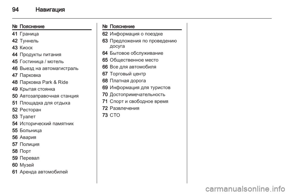 OPEL MERIVA 2011 Руководство по информационно-развлекательной системе (in Russian) OPEL MERIVA 2011 Руководство по информационно-развлекательной системе (in Russian)