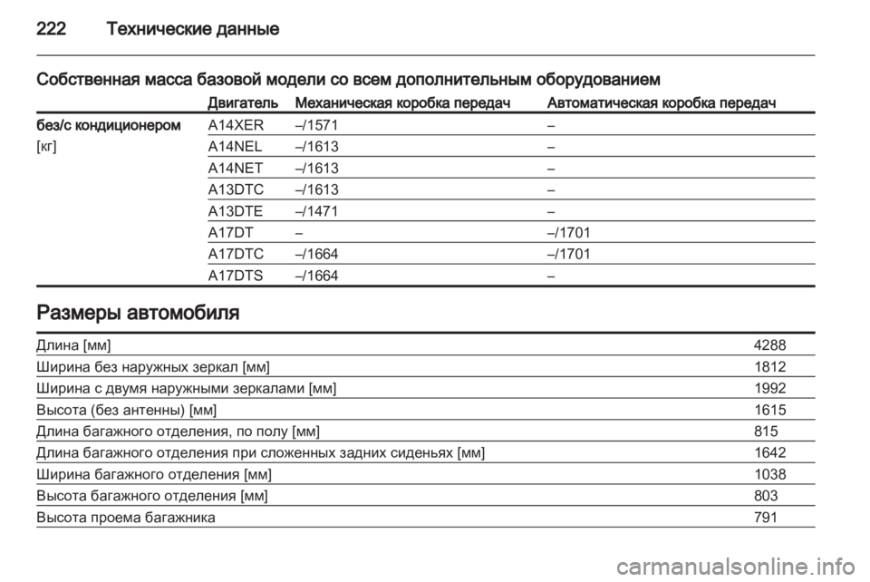 OPEL MERIVA 2011 Инструкция по эксплуатации (in Russian) OPEL MERIVA 2011 Инструкция по эксплуатации (in Russian)