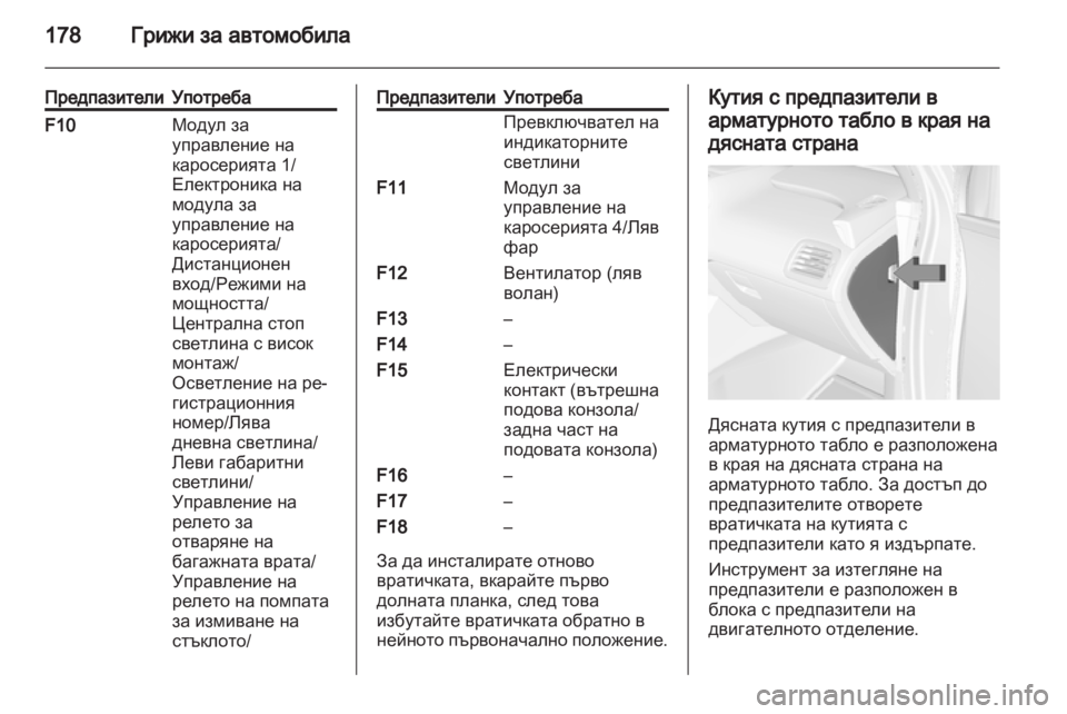 OPEL AMPERA 2012.5 Ръководство за експлоатация (in Bulgarian) OPEL AMPERA 2012.5 Ръководство за експлоатация (in Bulgarian)