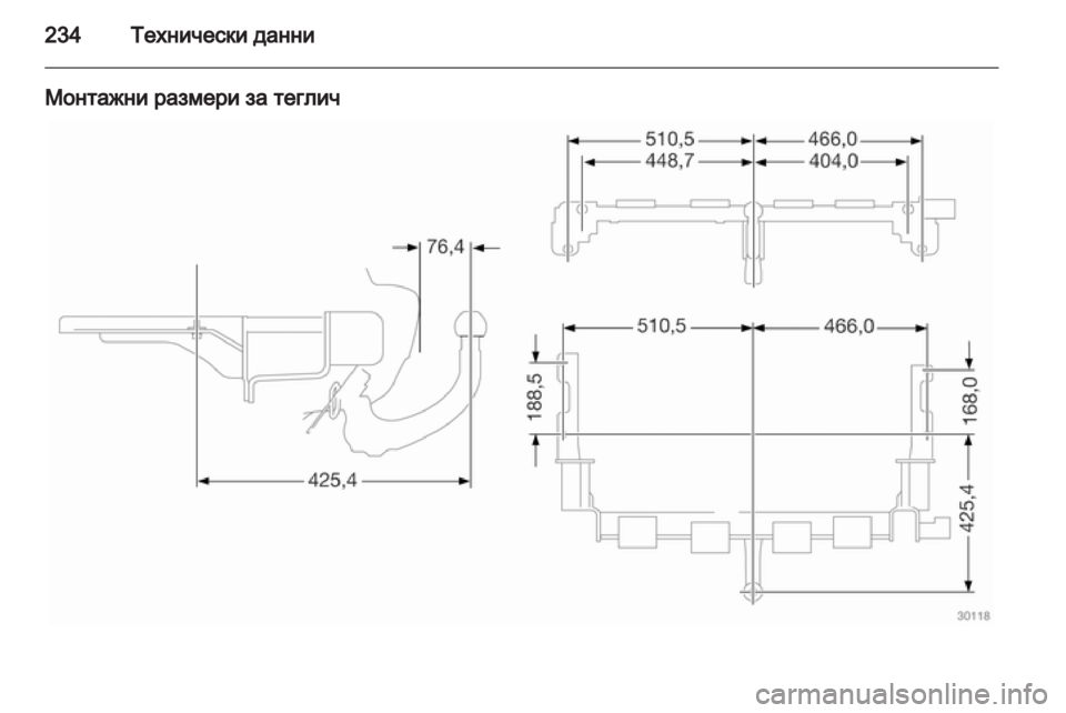 OPEL ZAFIRA 2010.5  Ръководство за експлоатация (in Bulgarian) 