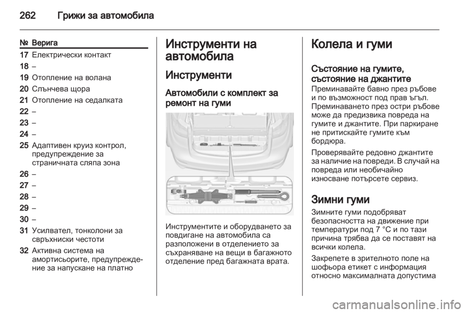 OPEL ZAFIRA TOURER 2012.5 Ръководство за експлоатация (in Bulgarian) OPEL ZAFIRA TOURER 2012.5 Ръководство за експлоатация (in Bulgarian)