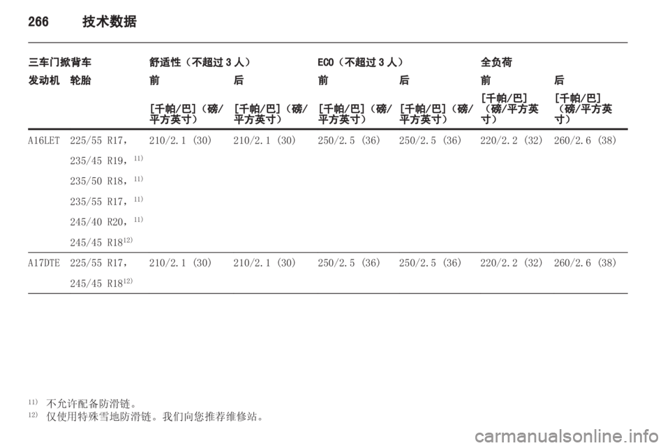 OPEL ASTRA J 2013.5 车主手册 (in Chinese) OPEL ASTRA J 2013.5 车主手册 (in Chinese)