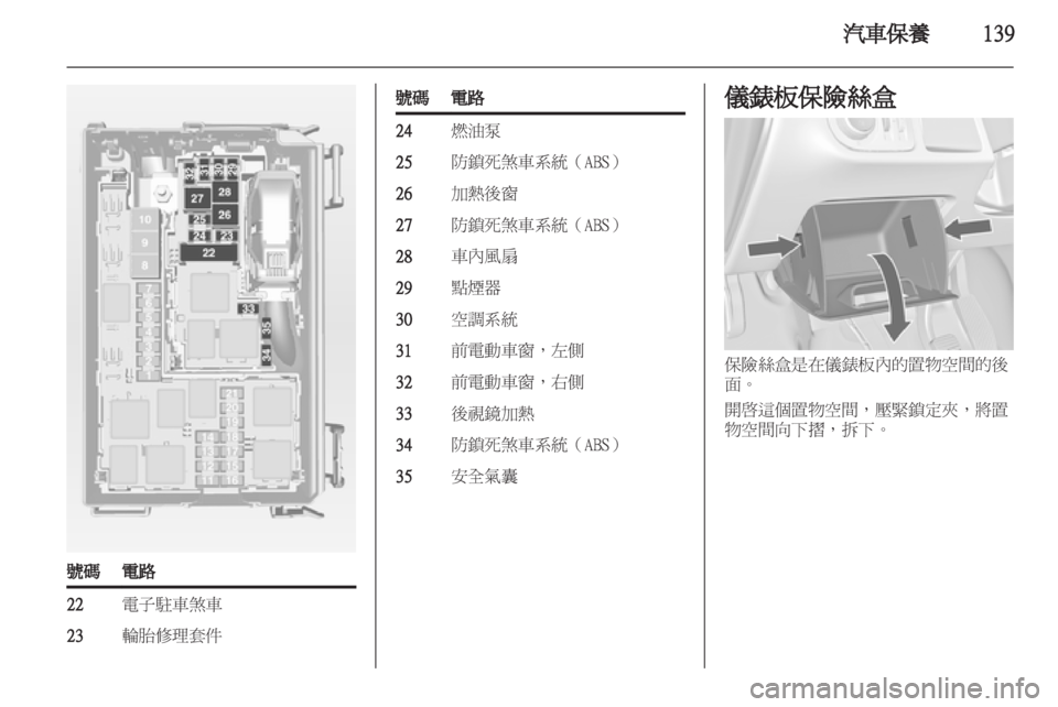 OPEL MERIVA 2011 车主手册 (in Chinese) OPEL MERIVA 2011 车主手册 (in Chinese)