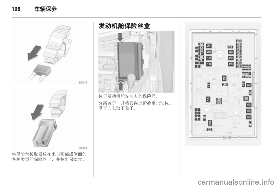 OPEL ZAFIRA TOURER 2013.5  车主手册 (in Chinese) 