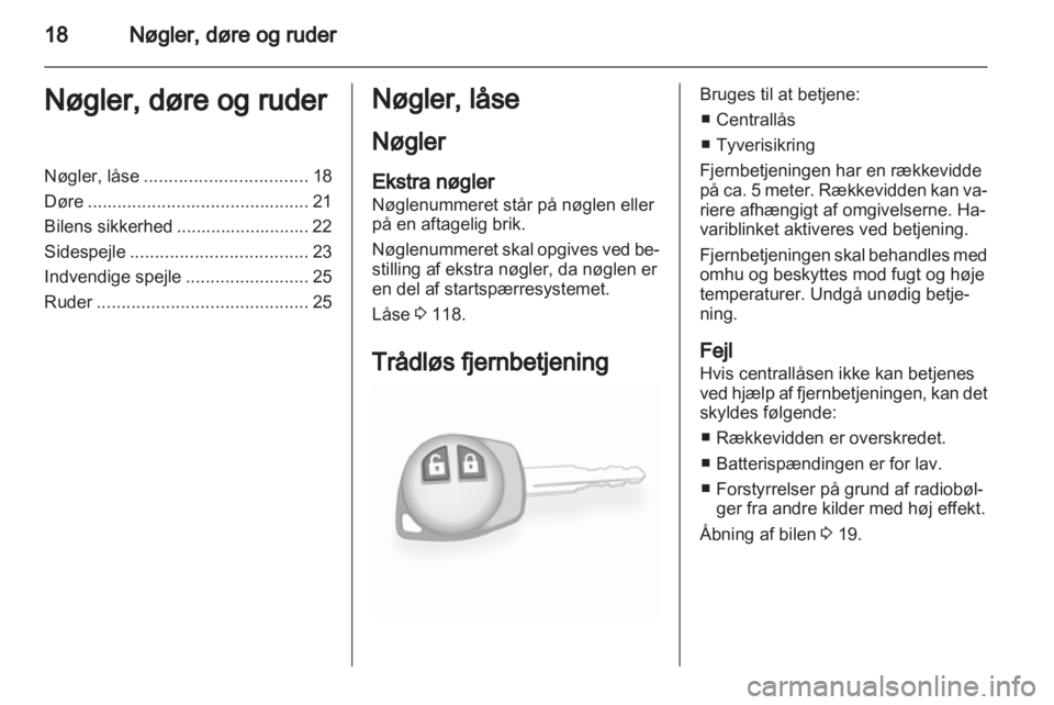 OPEL AGILA 2011 Instruktionsbog (in Danish) OPEL AGILA 2011 Instruktionsbog (in Danish)