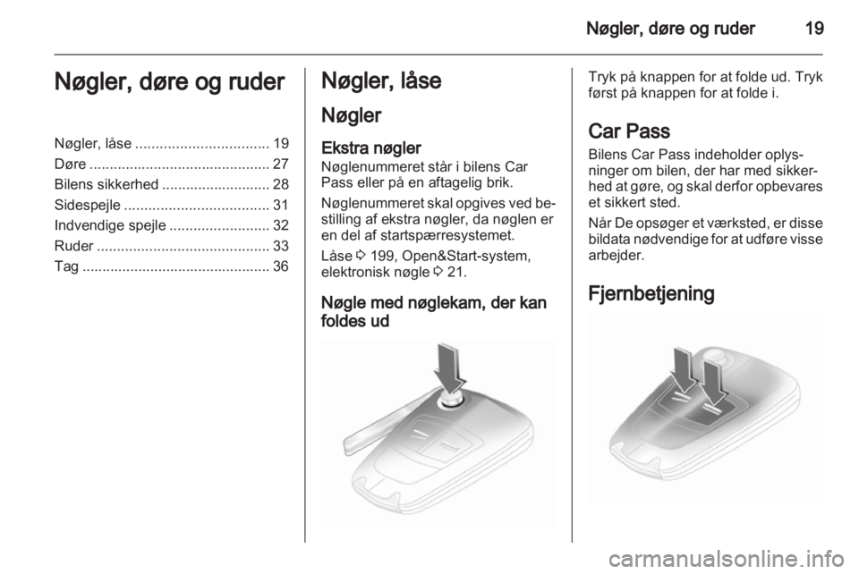 OPEL ASTRA H 2011.5  Instruktionsbog (in Danish) 