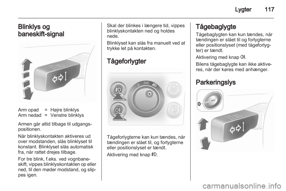 OPEL ASTRA H 2012  Instruktionsbog (in Danish) 