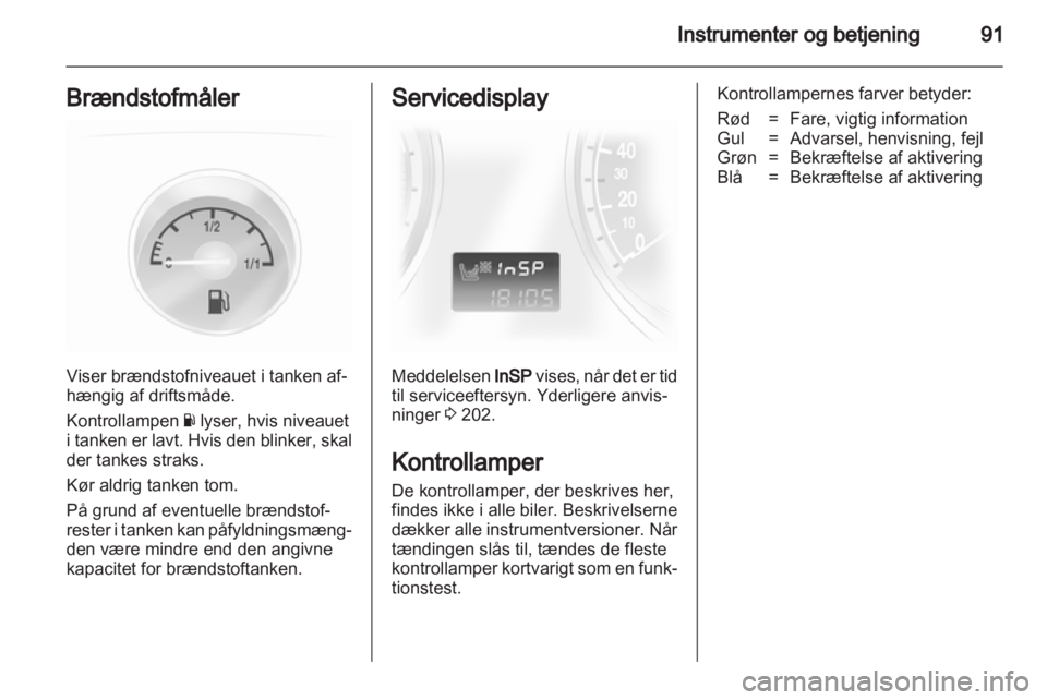 OPEL ASTRA H 2012  Instruktionsbog (in Danish) 