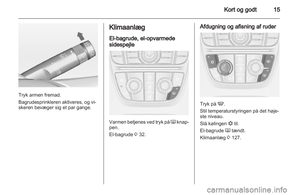 OPEL ASTRA J 2011.5  Instruktionsbog (in Danish) 