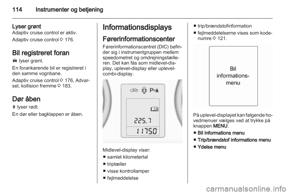 OPEL ASTRA J 2013  Instruktionsbog (in Danish) 
