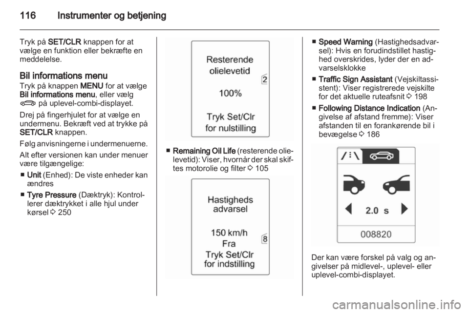 OPEL ASTRA J 2013  Instruktionsbog (in Danish) 