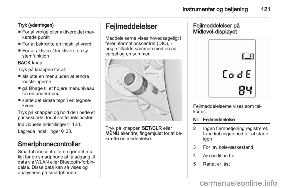 OPEL ASTRA J 2013  Instruktionsbog (in Danish) 