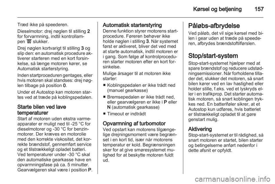 OPEL ASTRA J 2013  Instruktionsbog (in Danish) 