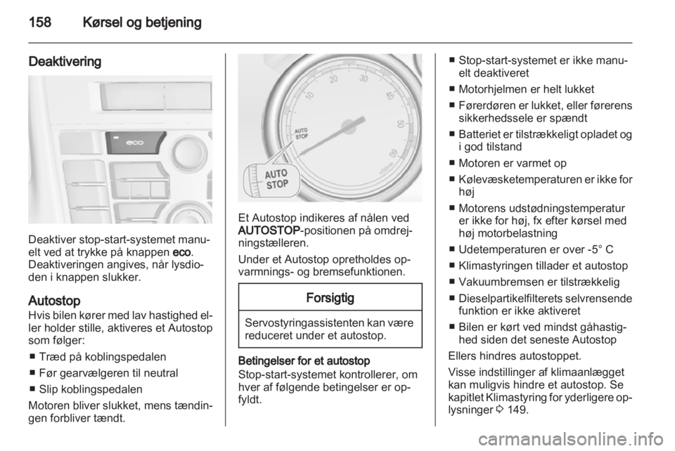 OPEL ASTRA J 2013  Instruktionsbog (in Danish) 
