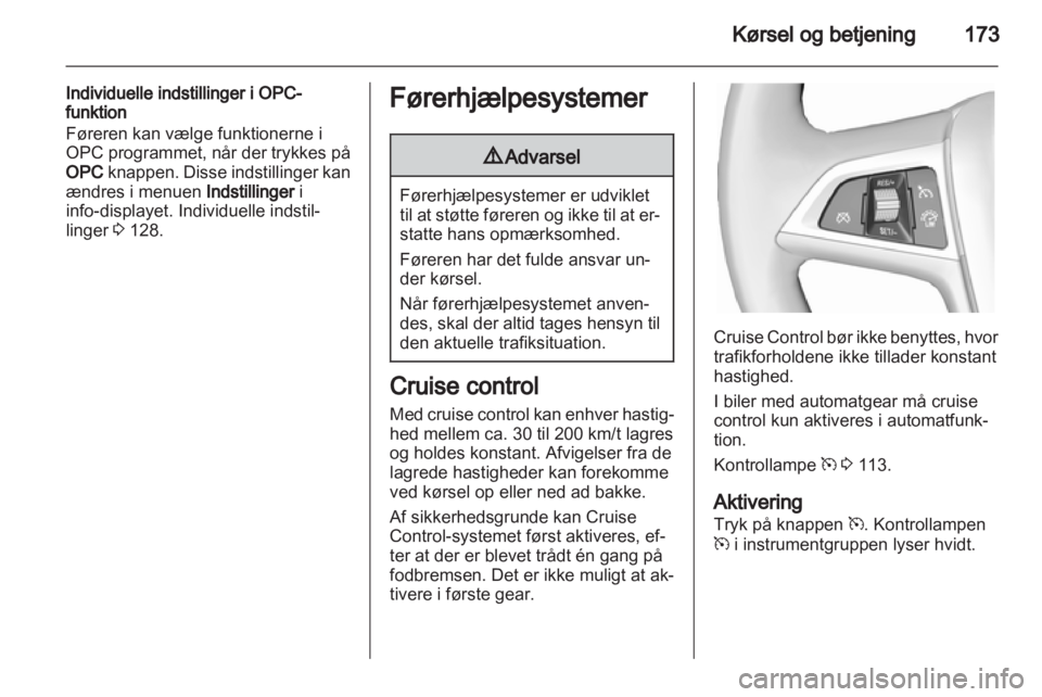OPEL ASTRA J 2013  Instruktionsbog (in Danish) 