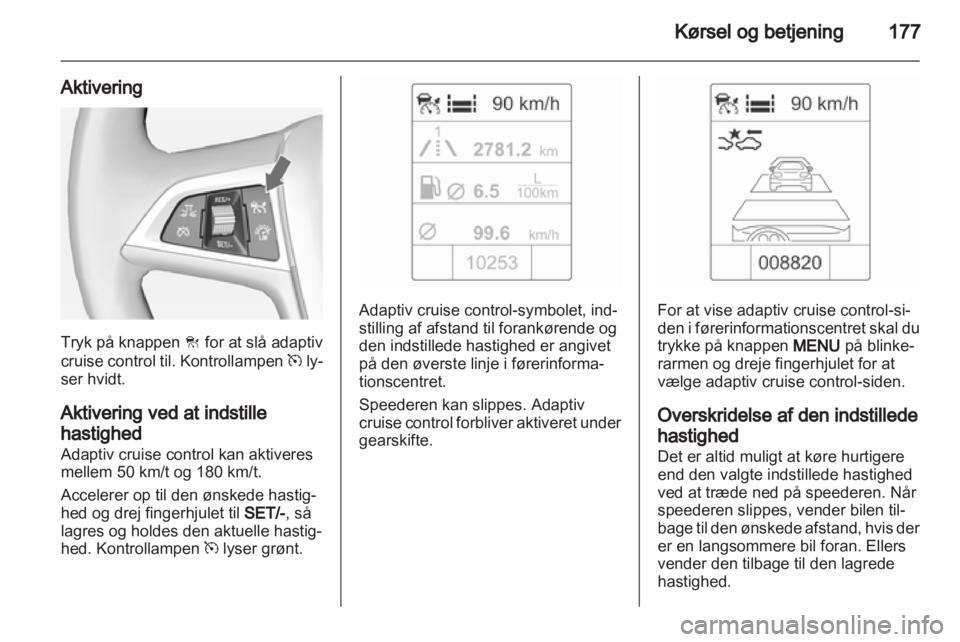 OPEL ASTRA J 2013  Instruktionsbog (in Danish) 