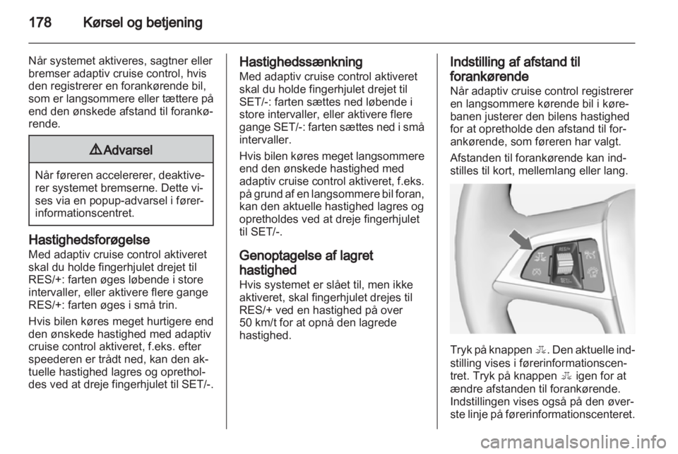 OPEL ASTRA J 2013  Instruktionsbog (in Danish) 