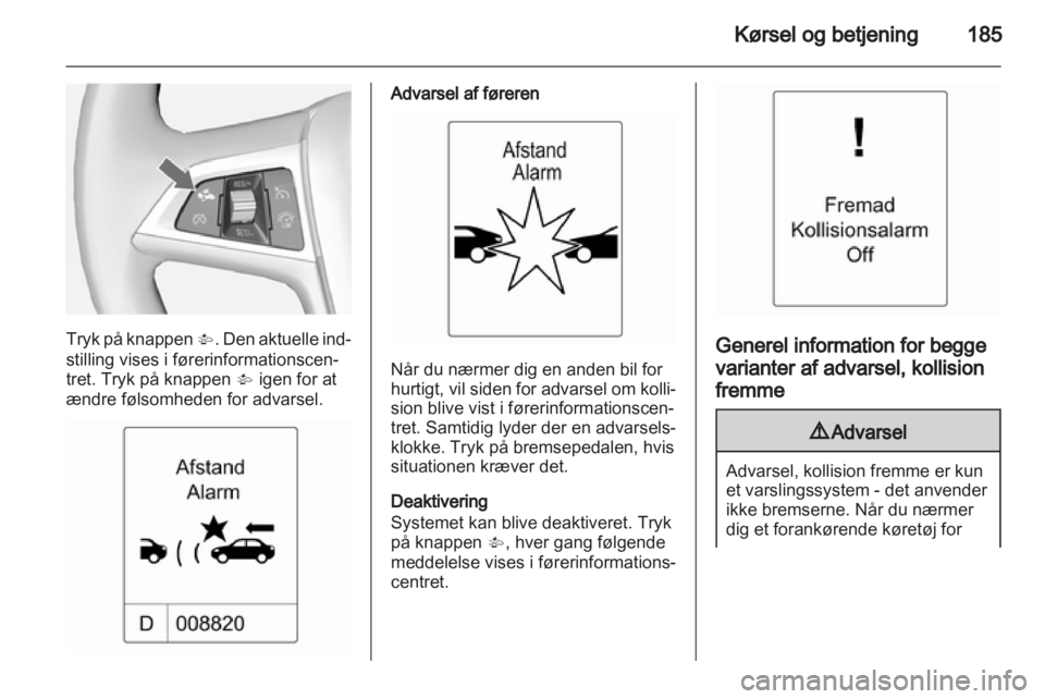 OPEL ASTRA J 2013  Instruktionsbog (in Danish) 