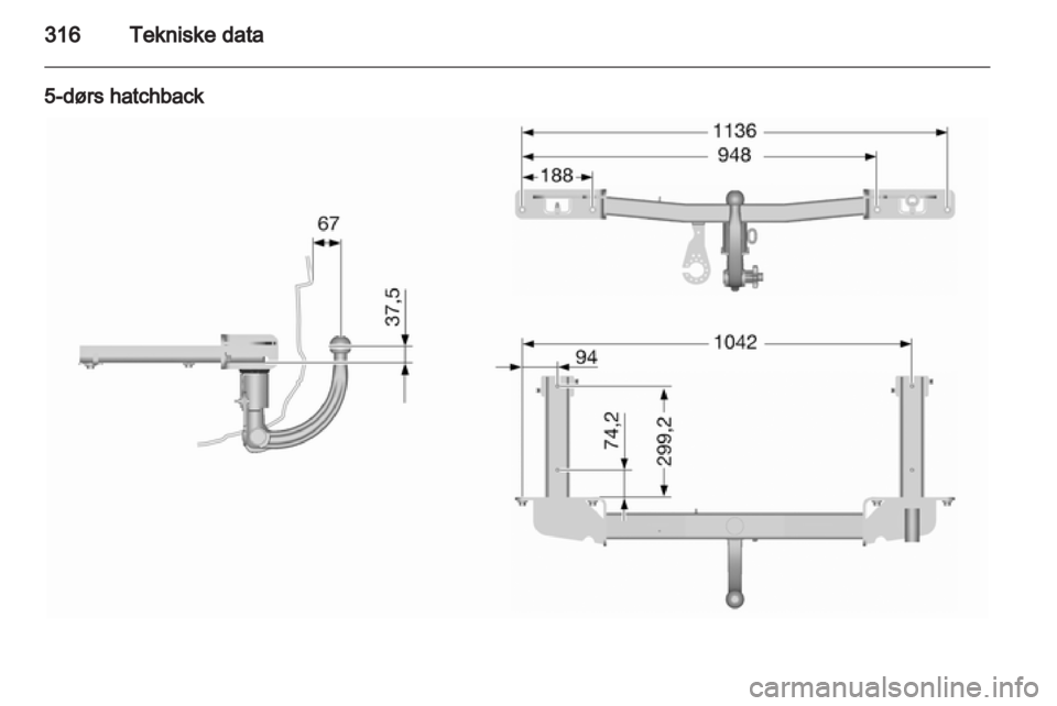 OPEL ASTRA J 2013  Instruktionsbog (in Danish) 