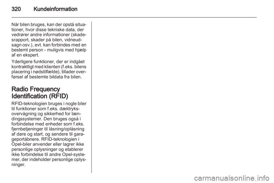 OPEL ASTRA J 2013  Instruktionsbog (in Danish) 