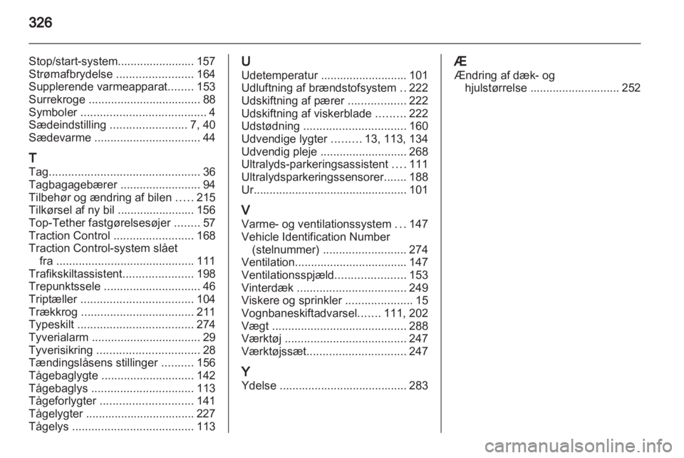 OPEL ASTRA J 2013  Instruktionsbog (in Danish) 