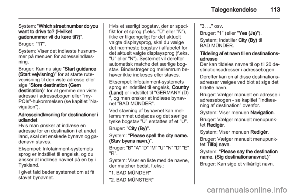 OPEL ASTRA J 2013.5  Instruktionsbog til Infotainment (in Danish) 