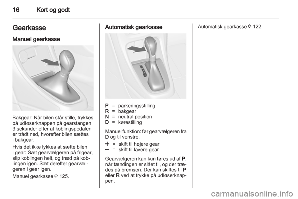 OPEL ASTRA J GTC 2012  Instruktionsbog (in Danish) 