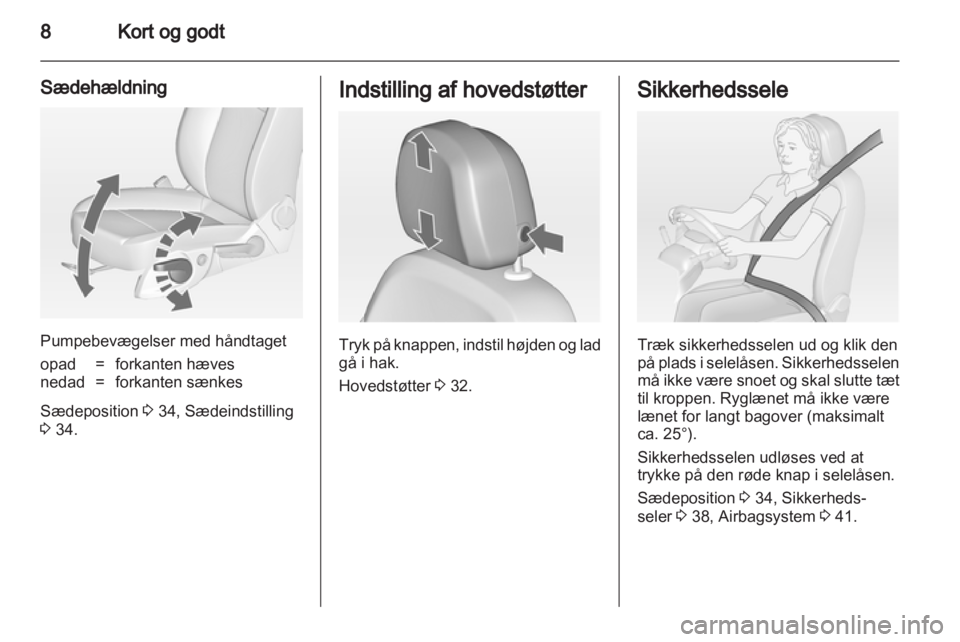 OPEL ASTRA J GTC 2012  Instruktionsbog (in Danish) 