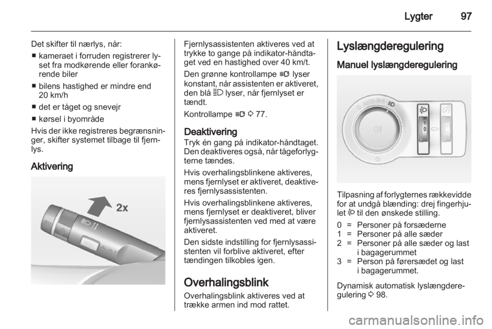 OPEL ASTRA J GTC 2012  Instruktionsbog (in Danish) 