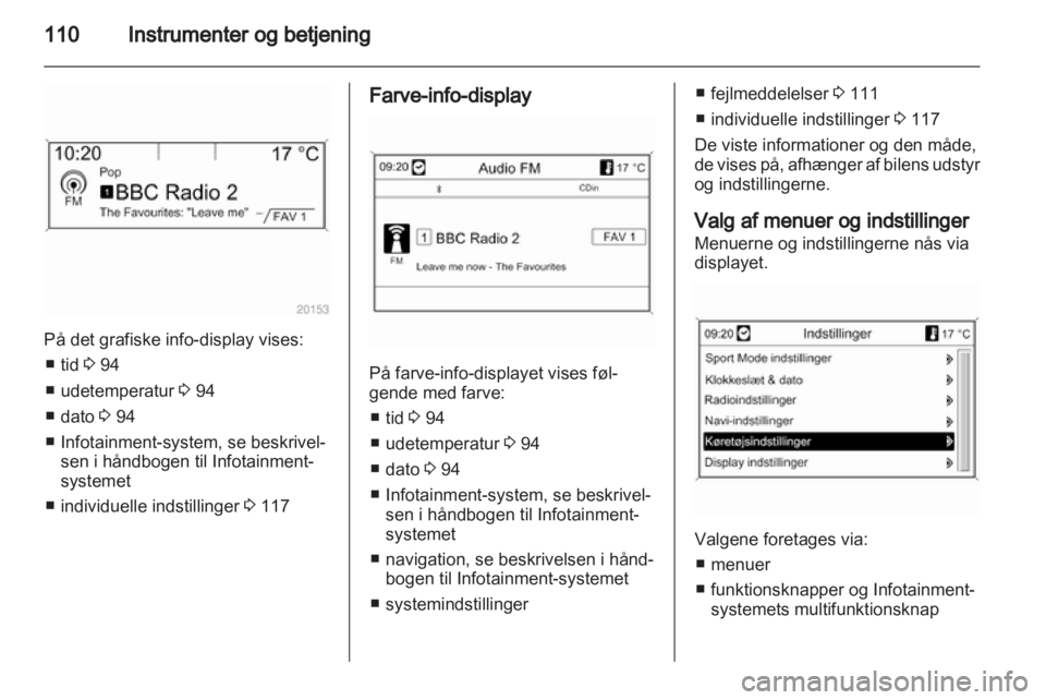 OPEL ASTRA J HB5 & ST 2012  Instruktionsbog (in Danish) 