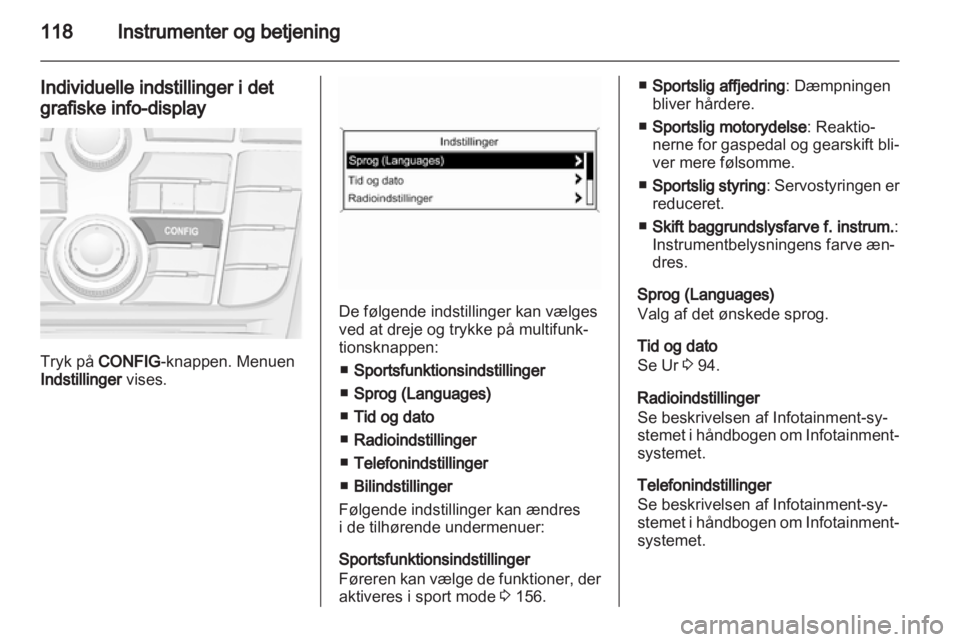 OPEL ASTRA J HB5 & ST 2012  Instruktionsbog (in Danish) 