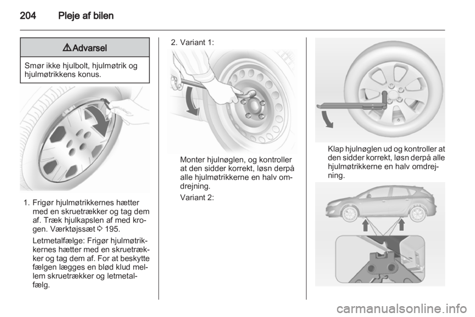 OPEL ASTRA J HB5 & ST 2012 Instruktionsbog (in Danish) OPEL ASTRA J HB5 & ST 2012 Instruktionsbog (in Danish)