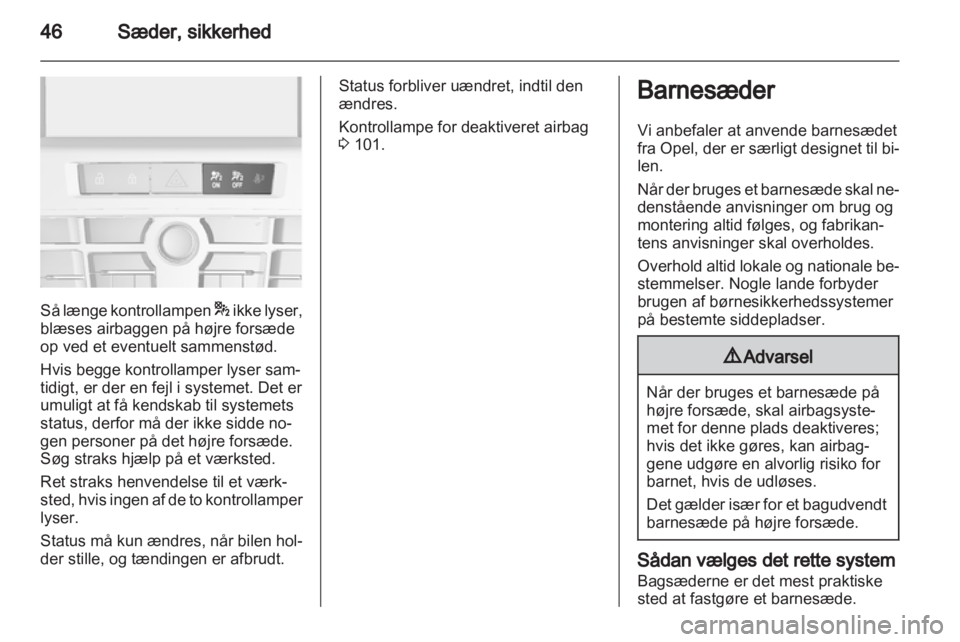 OPEL ASTRA J HB5 & ST 2012  Instruktionsbog (in Danish) 