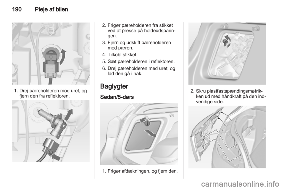 OPEL ASTRA J HB5 & ST 2012.5  Instruktionsbog (in Danish) 
