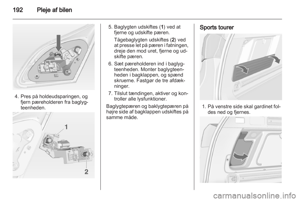 OPEL ASTRA J HB5 & ST 2012.5  Instruktionsbog (in Danish) 