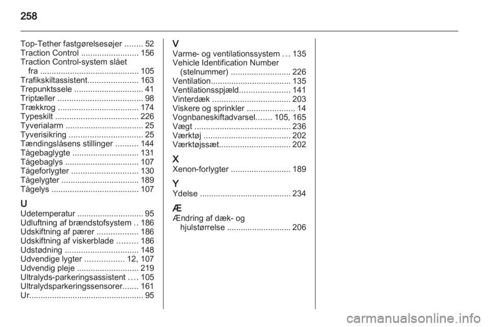 OPEL ASTRA J HB5 & ST 2012.5  Instruktionsbog (in Danish) 