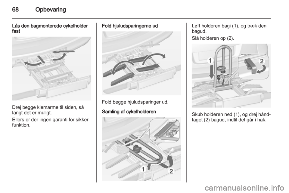 OPEL ASTRA J HB5 & ST 2012.5 Instruktionsbog (in Danish) OPEL ASTRA J HB5 & ST 2012.5 Instruktionsbog (in Danish)