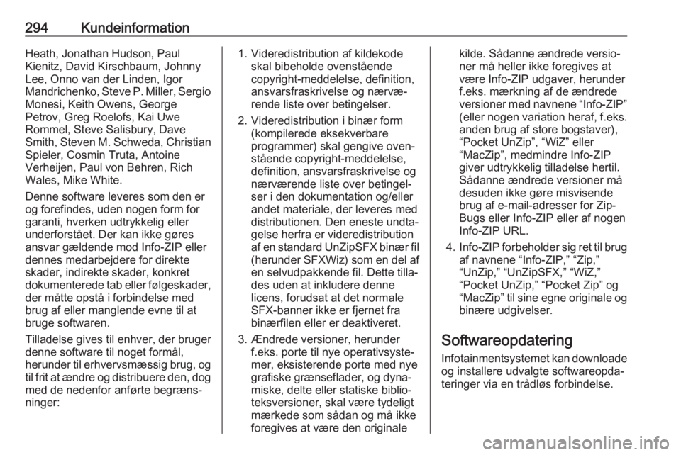 OPEL ASTRA K 2019.5 Instruktionsbog (in Danish) 294KundeinformationHeath, Jonathan Hudson, Paul
Kienitz, David Kirschbaum, Johnny
Lee, Onno van der Linden, Igor
Mandrichenko, Steve P. Miller, Sergio Monesi, Keith Owens, George
Petrov, Greg Roelofs, OPEL ASTRA K 2019.5 Instruktionsbog (in Danish) 294KundeinformationHeath, Jonathan Hudson, Paul
Kienitz, David Kirschbaum, Johnny
Lee, Onno van der Linden, Igor
Mandrichenko, Steve P. Miller, Sergio Monesi, Keith Owens, George
Petrov, Greg Roelofs,